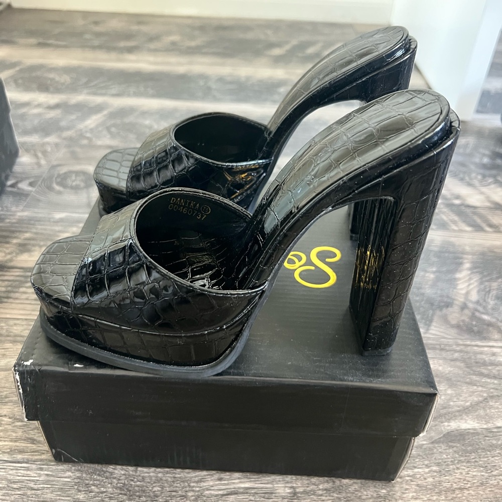 Block High Heels